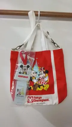 Disney❤️赤いバッグ