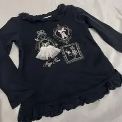 メゾピアノ　バレエ　バレリーナ　トゥシューズ　ロンT 120