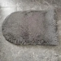 ふわふわフロアマット グレー 60×160