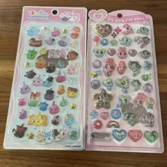 新品　ほっぺちゃん　プチドロップステッカー　パワーパフガールズ　うるちゅる