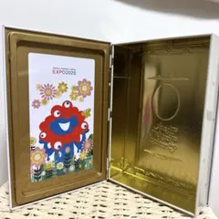 関西万博‼️EXPO 2025 ミャクミャク　ブック型クッキー缶(中身無し、空箱)