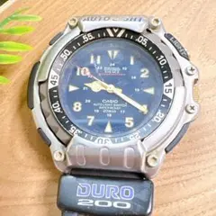 電池交換済 希少 90s カシオ DRO-204 ミリタリー 即発 ヴィンテージ