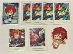 あんスタ　逆先夏目　ぱしゃっつ　アニメイトカフェ　ステッカー　まとめ売り