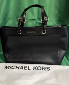 MICHAEL KORS ブラック トートバッグ 【美品】