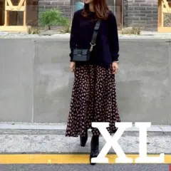 ロングワンピース ワンピース 大きいサイズ 通年 普段着 ゆったり 楽ちん