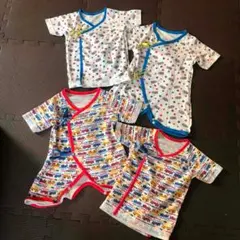コンビ肌着短肌着 4点セット 50~60cm