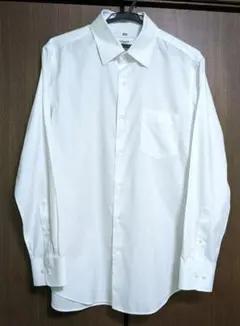 UNIQLO スーパーノンアイロン スリムフィット L