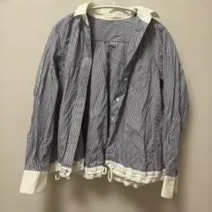 sacai luck ストライプ シャツ 長袖 1 Sのサムネイル
