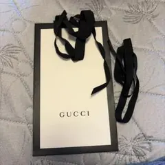 GUCCI ショップ袋 ショッパー 紙袋　リボン付きのサムネイル