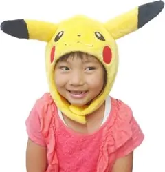 ピカチュウ 耳付きフリース帽子 子供用　ポケモン