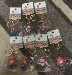 関西万博　ミャクミャク　サンリオ　立体マスコットクリア　コンプリート　全7種