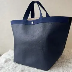 美品】保存袋付 エルベシャプリエ 707GP ネイビー - メルカリ