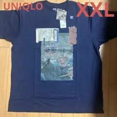 XXL☆UNIQLO武者絵　浮世絵　半袖Tシャツ新品