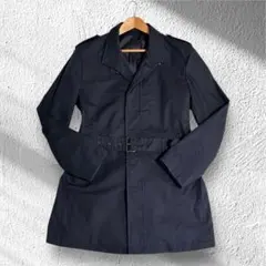 COMME CA ISM コムサイズム トレンチコート メンズL 黒 ベルト付き