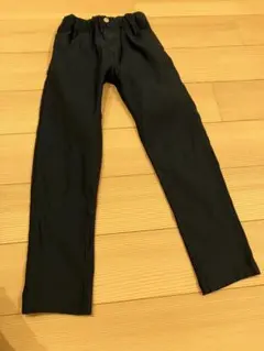 紺色ストレッチ長ズボン130cm