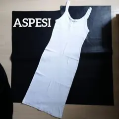稀少 ASPESIタンクトップ Vネック ロングワンピースのサムネイル