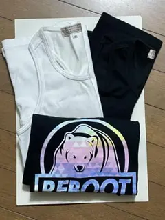 Reboot Tシャツ Tシャツ&タンクトップ　3点セット