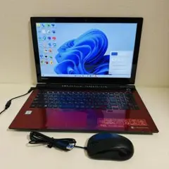 東芝☆SSD256GB☆第5世代☆メモリ8G☆Windows11☆新品マウス付き 