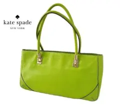 ケイトスペード レザー ハンドバッグ トートバッグ ライトグリーン