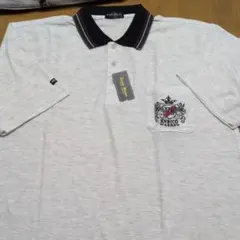 ENRICO WARREN 半袖ポロシャツ 5L グレー