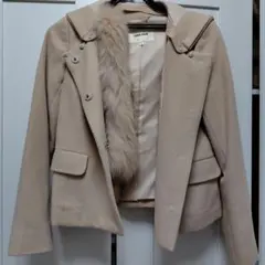 ファー付きショート丈コート/レッセパッセのサムネイル