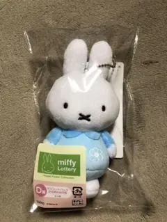 タイトーくじ　ミッフィー　D賞マスコットバッジ　水色