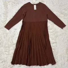 タグ付き＆未使用 ユニクロ コンビネーションワンピース プリーツ 3XL