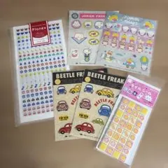 レトロシール　サンエックス　キラキラシール　タイルシール　平成レトロ