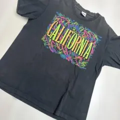 カリフォルニア グラフィック Tシャツ 黒
