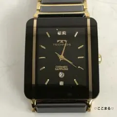 TECHNOS テクノス TSM903GB 腕時計 セラミック ゴールド 金 スのサムネイル