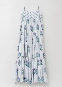 ヌキテパ Jacquard Lily Print Cami Dress