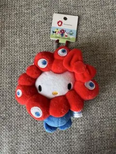 ミャクミャク なりきりぬいぐるみBCカラー カラビナ ハローキティ 関西万博