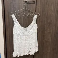 Hollister ドット柄 キャミソール Mサイズ