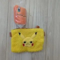 ポケモン　もふもふポーシェット ピカチュウ ヒトカゲ 2点セット