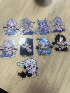 SKULLPANDAの6cmアクリルセット