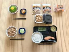 ガチャガチャ　吉野家　ミニチュア