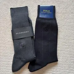 Burberry & Polo Ralph Lauren ソックスセット