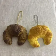 クロワッサン スクイーズ キーホルダー 2種セット