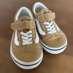 『美品』Vans ブラウン スニーカー マジックテープ付き