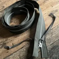 70s TALON ミリタリー 両面ジップ テント用？ デッドストック A