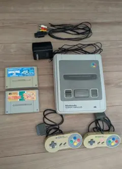 任天堂 スーパーファミコン 本体 ソフトセット - メルカリ