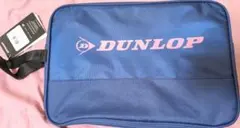 DUNLOP シューズケース ネイビー ピンク