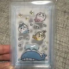 ちいかわ PUKU CHURUシール3 人魚　くじら