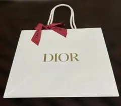 Christian Dior ショッパー袋　リボン付き