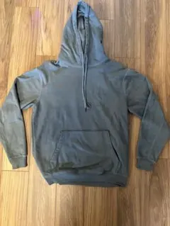 Sence of placeグレー フリースライニング フード付きパーカー