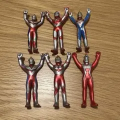 ウルトラマン フィギュア 6体セット　ウルトラマンティガ　円谷プロ