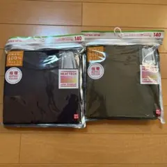 UNIQLO 極暖　ワッフルクルーネックT（長袖）　2枚セット