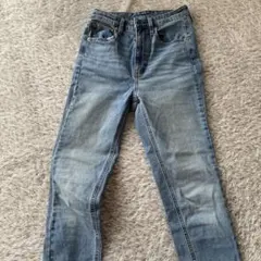 GU スキニーデニム ライトブルー S