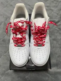 ♡Supreme　Nike Air Force 1 シュプリーム　26.5センチ シュプリーム×ナイキ SUPREME×NIKE AIR FORCE 1 LOW WHITE (Nike