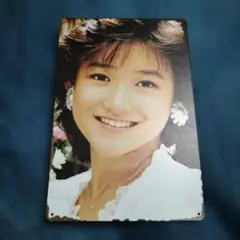 岡田有希子ブリキ 看板200×300